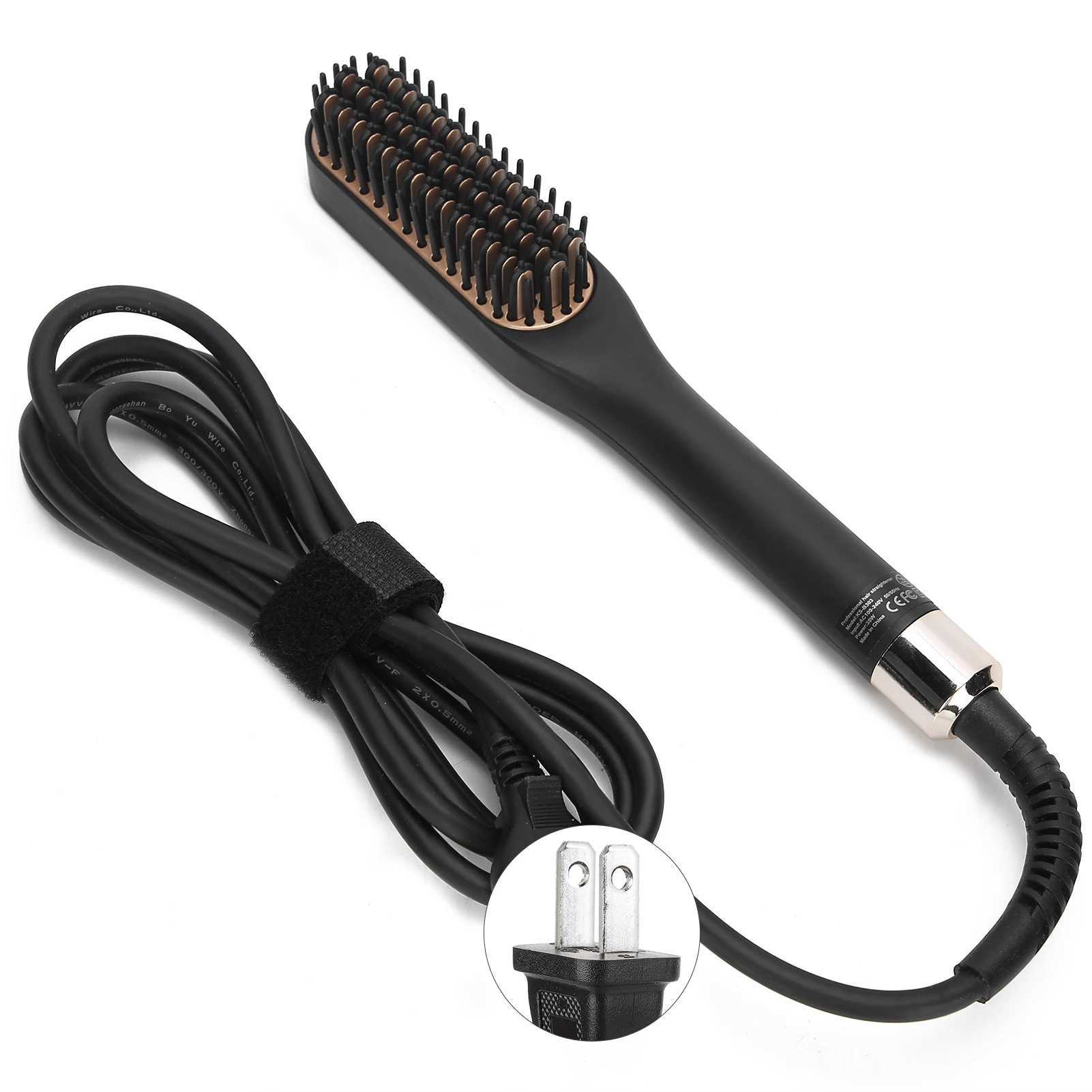 Electric Beard Straightening Comb Multifunctional Beard Straightener Brush Hair Styling Tool for MenXJ250621