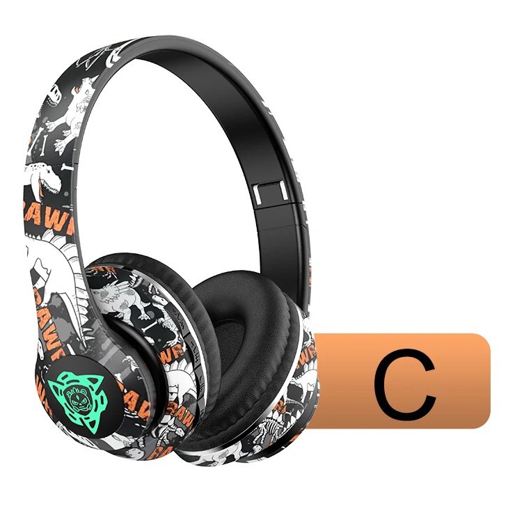 P35 True Wireless Headset Bluetooth Headset Guochao Doodle Call Music