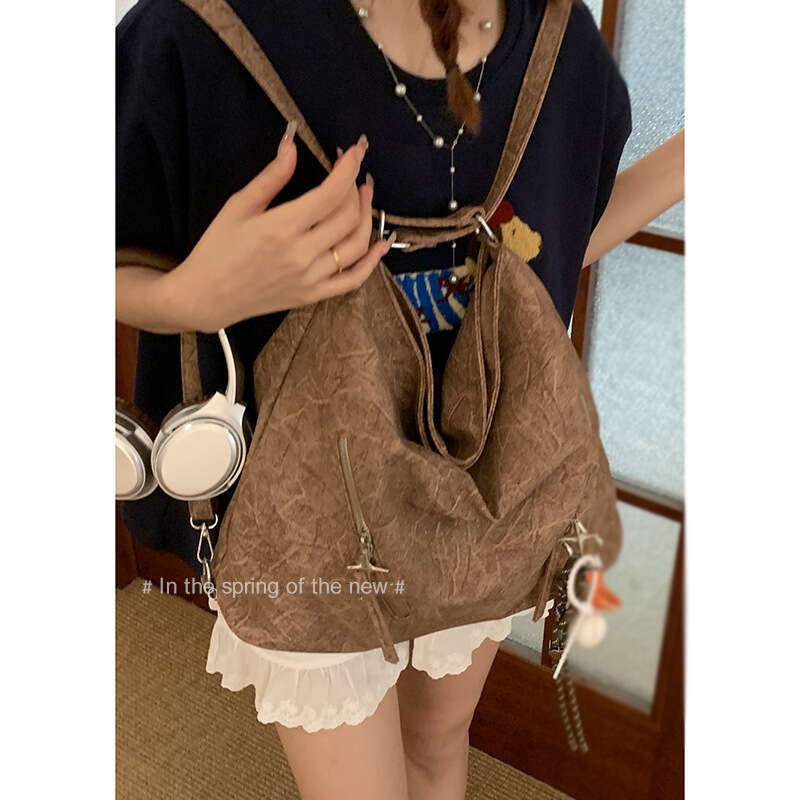 Commuting Tote High-End Large Capacity Women's designer bag 2024 New Simple Backpack Multifunctional Shoulder Bag