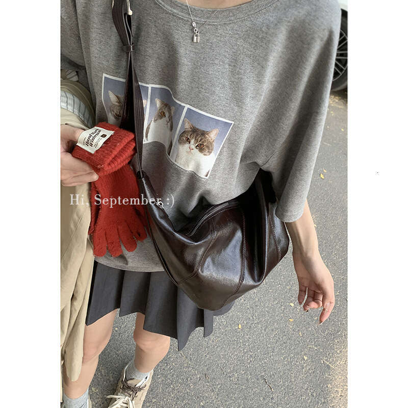 Niche Underarm for Women 2024 designer bag New Large Capacity Dumpling Simple Versatile Shoulder Crossbody Bag