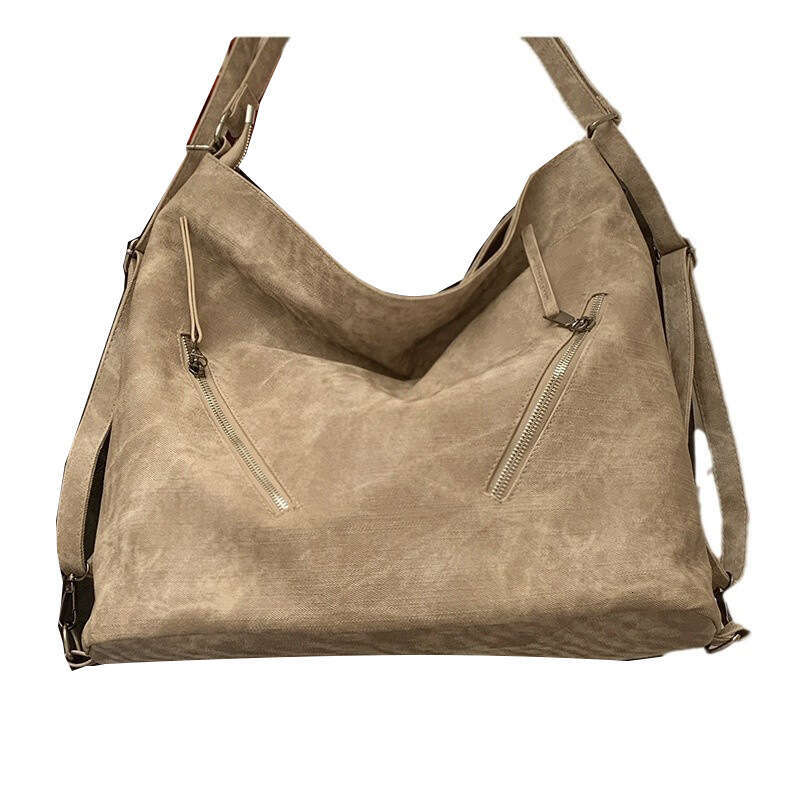 designer bag Commuting Backpack for Women, Autumn/Winter 2024 New Niche Simple Single Shoulder Tote Bag, Casual Large Capacity Bag
