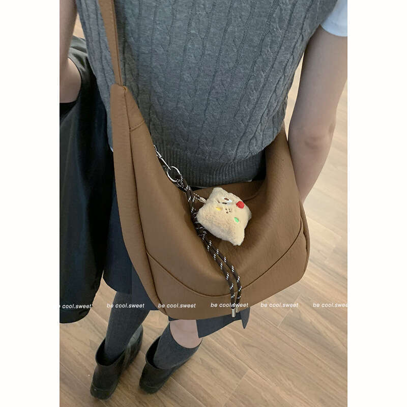 designer bag Minimalist Texture Women's 2024 New Soft Dumpling Versatile Shoulder Crossbody Bag