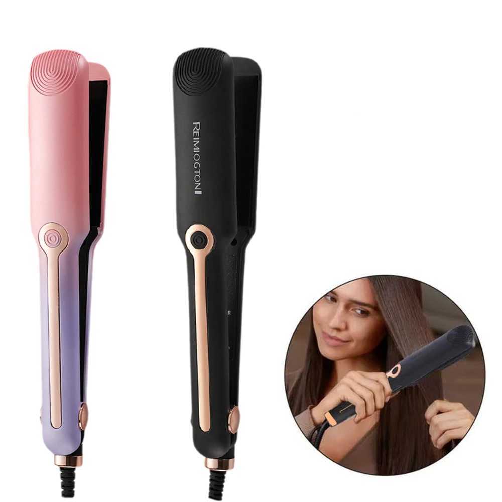 Tinsol Hair Straightener Professional Ceramic Flat Iron Negative Ion Wide Plate Temperature Adjustable Straightening IronXJ250621