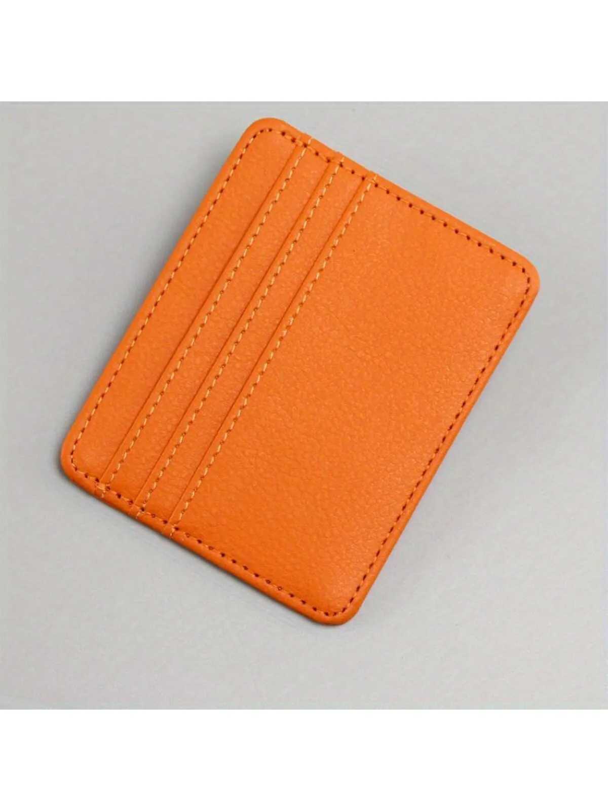 Mini ID Card Short Wallet PU Leather Portable Lightweight Card Holder Practical Card Organizer Z250621