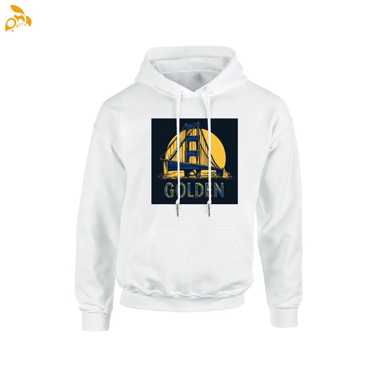 free shipping of customized fashionable Ladies' polyester cotton hooded pocket sweatshirt is suitable for 260GSM with exquisite patterns from US