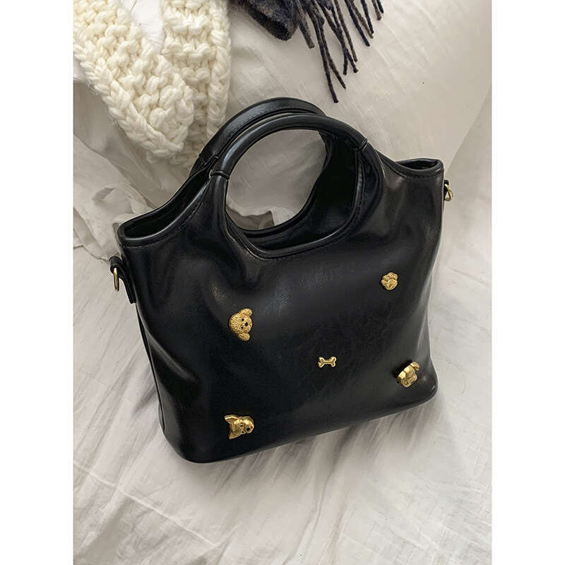 designer bag Korean Style Handheld Fashion Basket Women's 2024 Winter New Simple Shoulder Niche Crossbody Bag