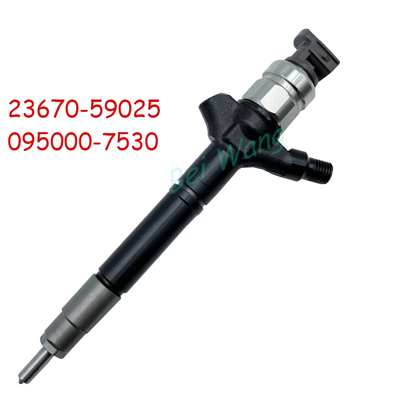 Diesel fuel injector 095000-7530 23670-59025 is suitable for Toyota Land Cruiser