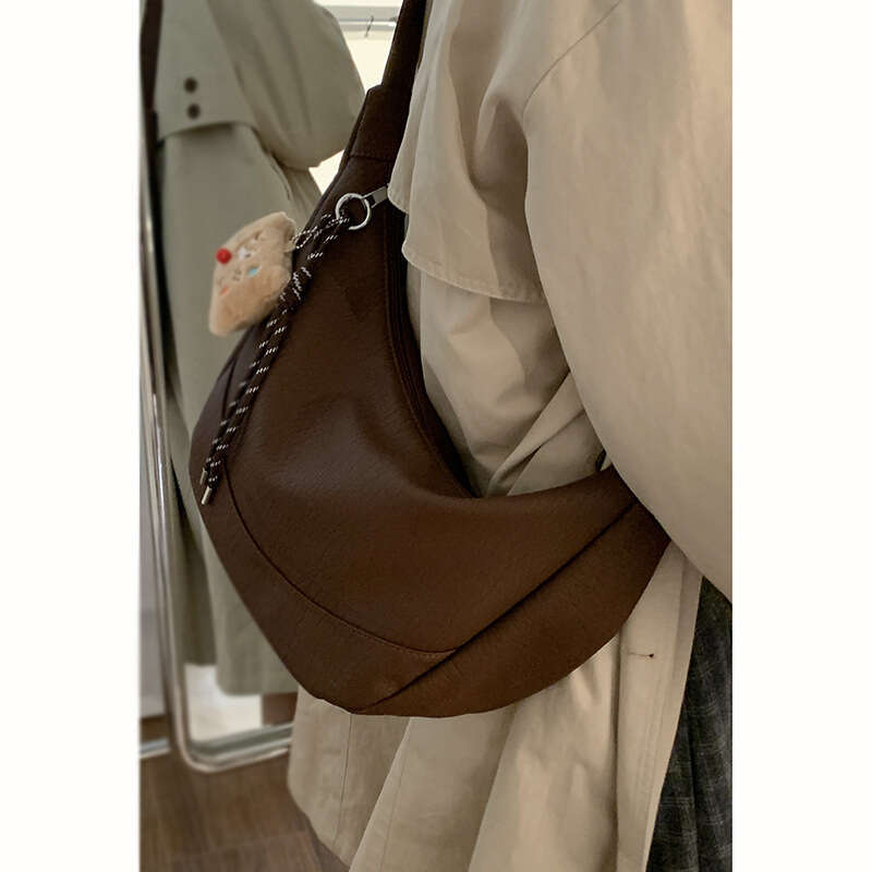 designer bag Minimalist Texture Women's 2024 New Soft Dumpling Versatile Shoulder Crossbody Bag
