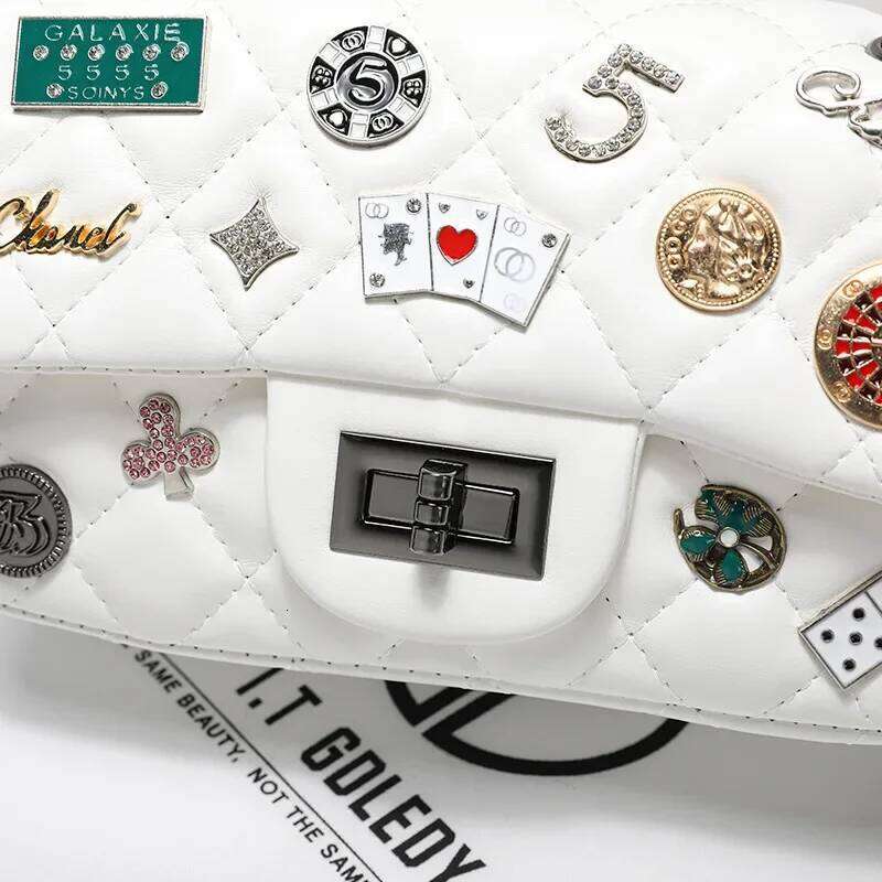 Designer bags Hong Kong ITGDLEDY Genuine Leather Brand Women's Crossbody New 2021 Single Shoulder Small Chain Strap Bag