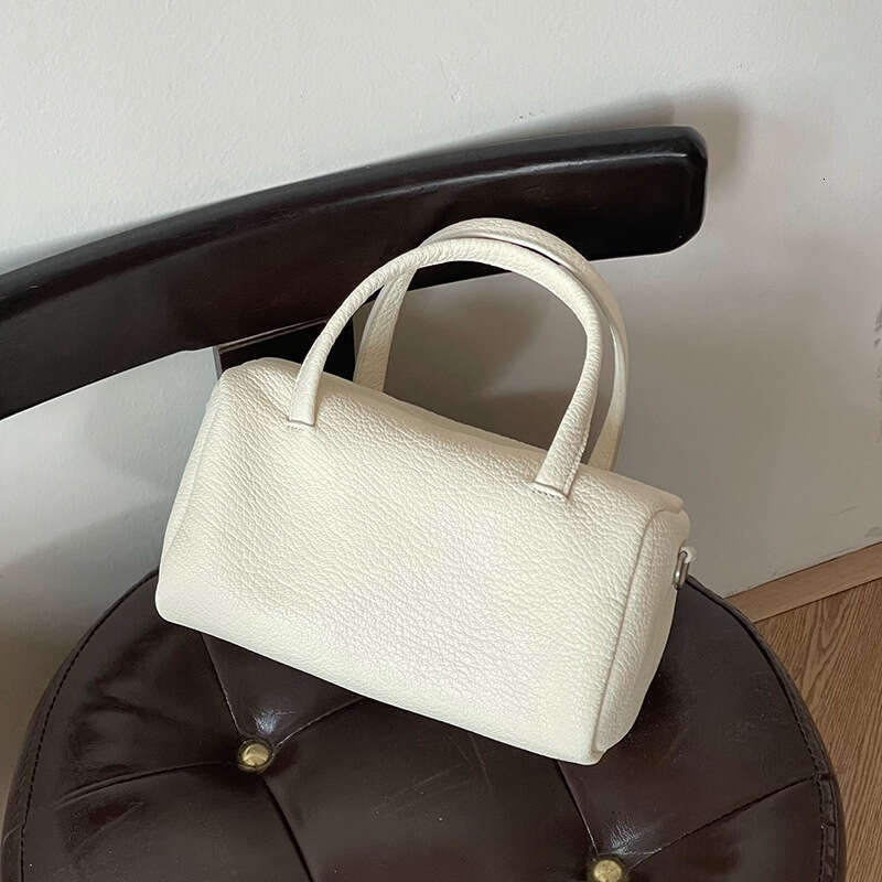 luxury bag Handbag women's shoulder crossbody bag deer pattern niche sheepskin pillow bag 2025 new dopamine genuine leather Boston bags