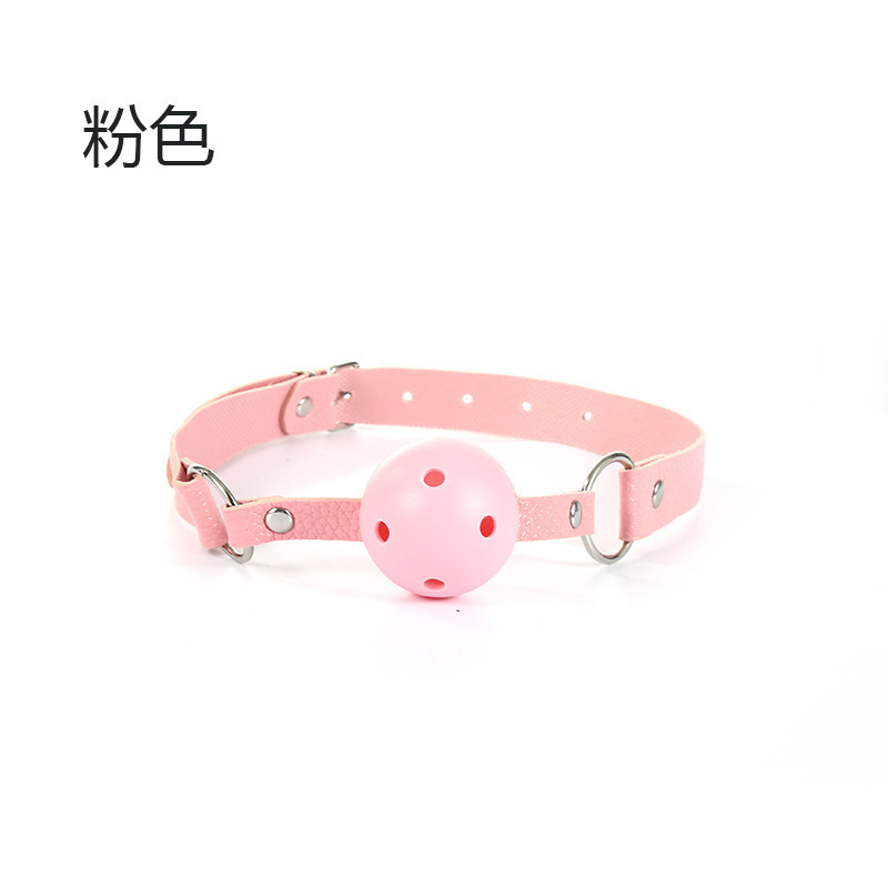 Leather BDSM Restraint Mouth Gag Training Couple Teasing Adult Products Alternative Sexy Toys