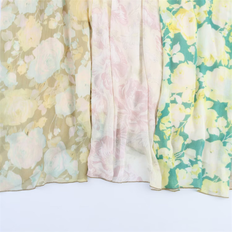 2025 Spring/Summer New Casual Women's Flower Printed Patchtop Dress with Strap and Bareback Decoration