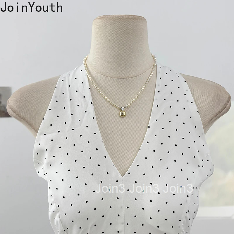 Polka Dot Tanks Women Clothing Sleeveless V-neck Backless Tees 2025 Ropa Mujer Bandage Ruffles Chic Camis Sexy Summer Vest Tops
