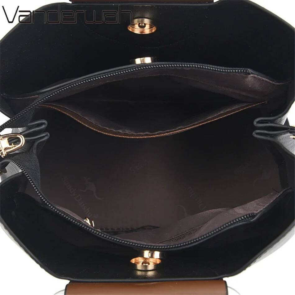 DHGM Genuine Brand Tote Bag Leather Designer Handbags High Quality Ladies Crossbody Hand Bags for Women