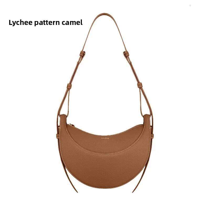 French niche design single shoulder crossbody crescent bag