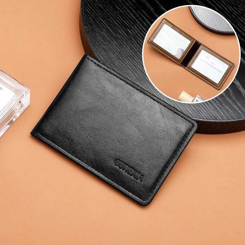 Fashion Card Holder Motor Vehicle Driving Documents Holder Slim Wallet For Men Casual Business Z250621