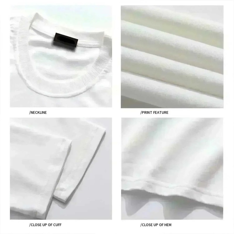 T-shirt Mens Casual Grayish-red Aa Letters Round Neck Short Sleeves Knitted Fabric Cartoon Design Suitable for Casual Wear