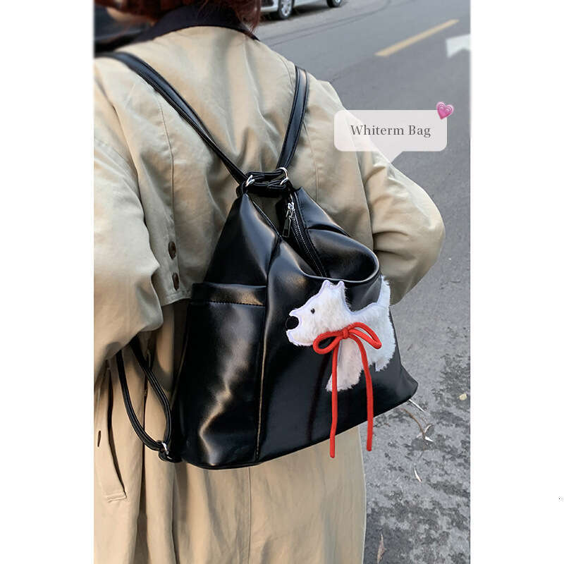 Autumn Fashion Large Capacity Underarm Women's 2024 New Plush Puppy designer bag Tote Bag Multifunctional Backpack