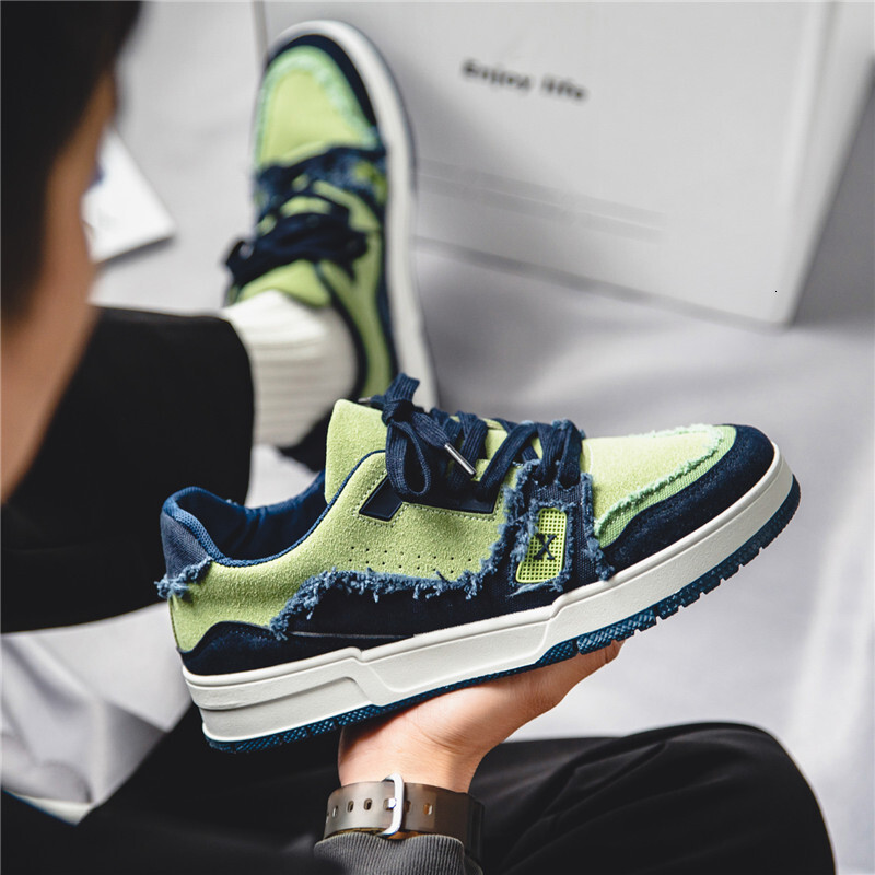 Luxury Brand Designer Shoes Sandals 2024 Autumn New Niche Design Original Men's Shoes Washed Canvas Shoes Breathable Sports Casual Sneakers Men V