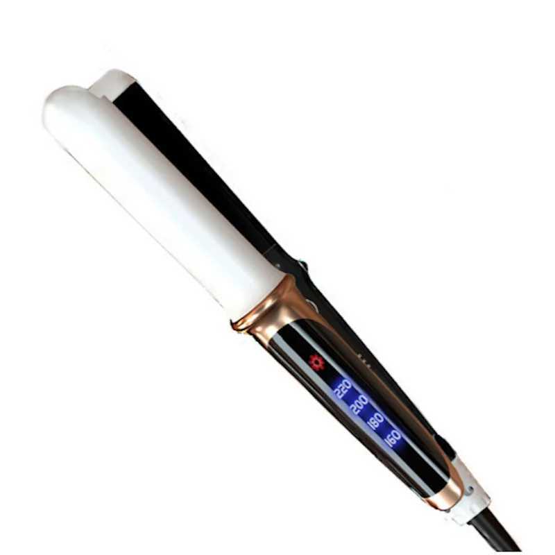 2-in-1 professional hair straightener Adjustable negative ion titanium plate hair straightener hair styling toolXJ250621
