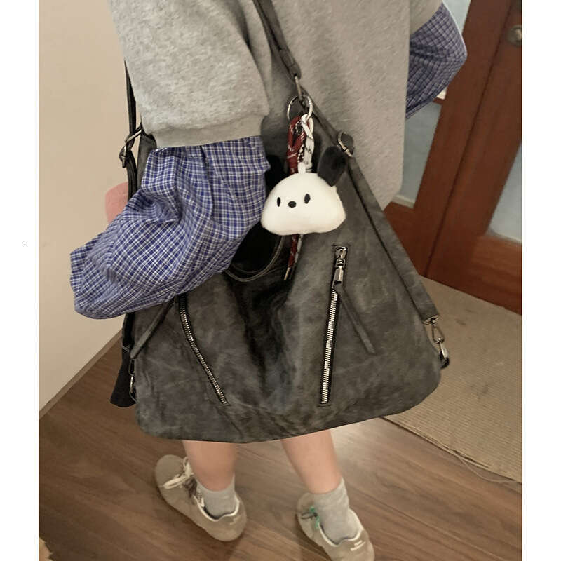 designer bag Commuting Backpack for Women, Autumn/Winter 2024 New Niche Simple Single Shoulder Tote Bag, Casual Large Capacity Bag