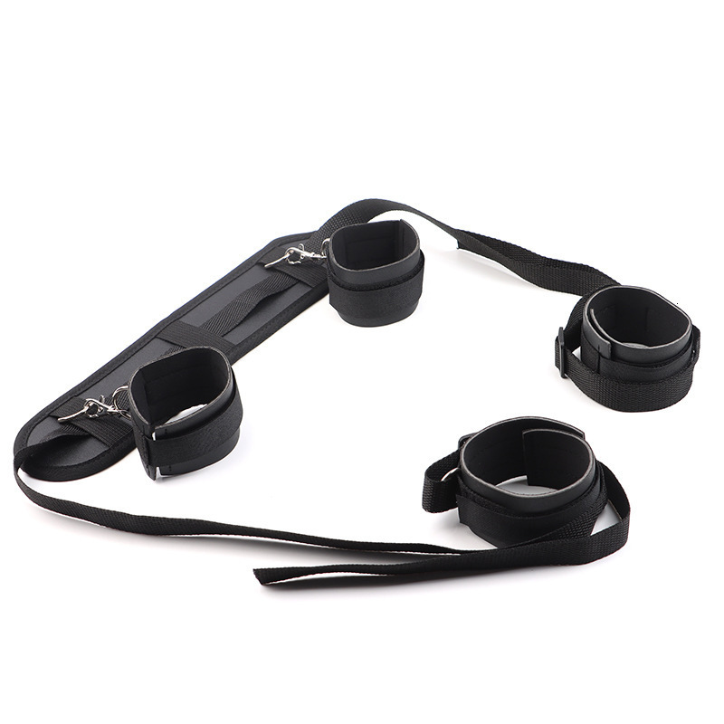 Kinky BDSM Bondage Rope Hand and Foot Restraints Couple Training Props Adult Sex Toys