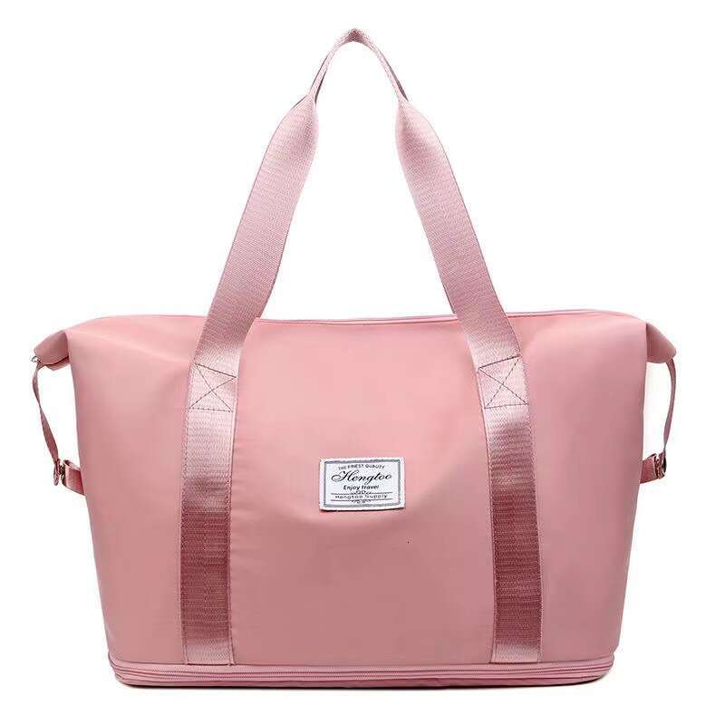 Nylon Waterproof Gym Duffel Women's Short Trip Travel Bag Handheld Fashion Large Capacity