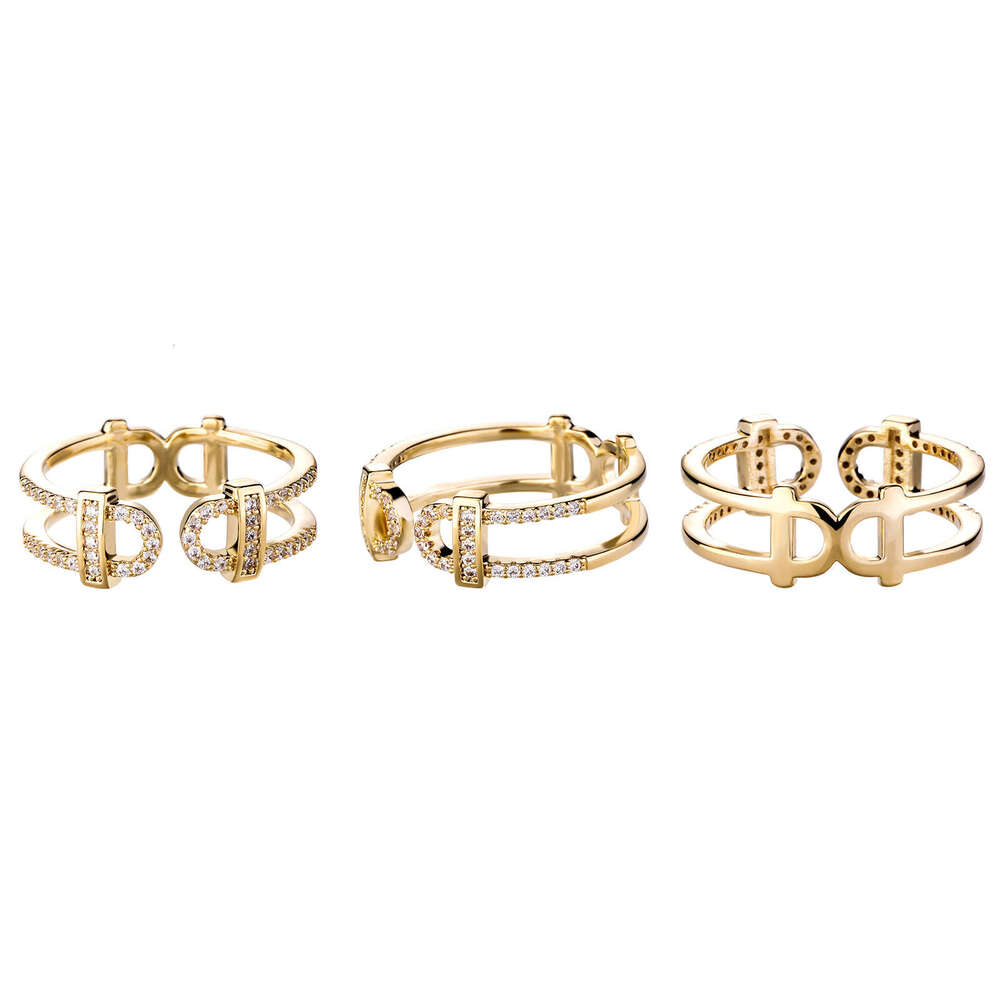 Similar Irregular Shell Bead Open Niche Design High-end Sense Index Finger for Women Simple Ring