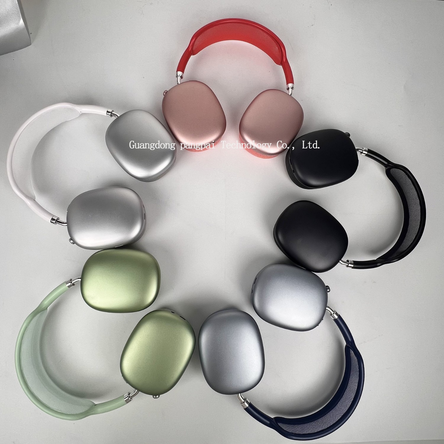 VJE55 Wireless Mesh Head Bow Headphones Subbass Sports Call Noise Reduction