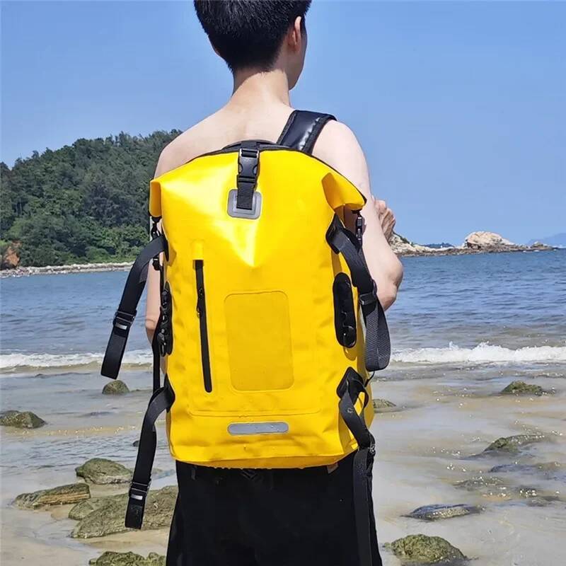 30L Swimming Bag Dry PVC Waterproof Bucket Sack Large River Trekking Bags Rafting Outdoor Travel Storage Backpack designer bag