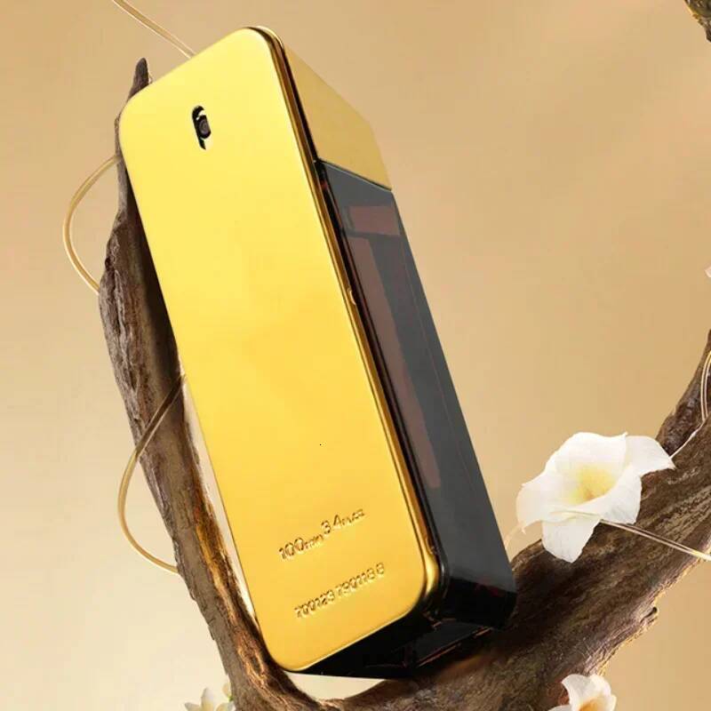 100ml Original Million Gold Hombre Perfume Lasting Masculine Men Taste Strong Spicy Pheromone Body Spray Cologne