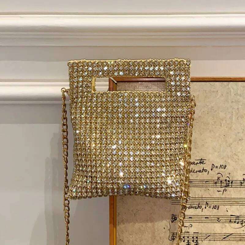 Designer Bag Women Dia Evening Bag Design Handbag Rhinestones Female Day Clutch Dias Zipper Hot High Qualit Evening Bags