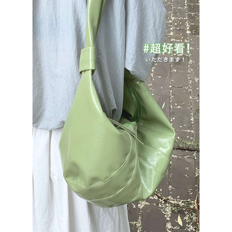Crossbody for Women, Niche designer bag High-End Underarm 2024 New Large Capacity Dumpling Bag, Soft Shoulder Bag