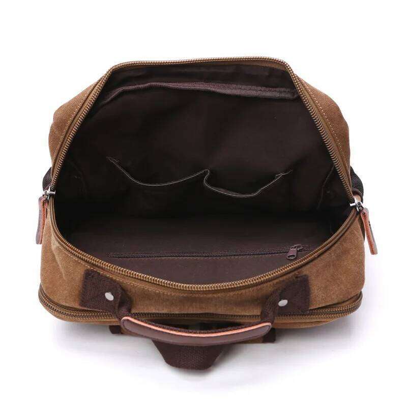 Designer bag Vintage Canvas Men Large Capacity Travel Shoulder High Quality Fashion Students Bag Male notebook Laptop Backpack