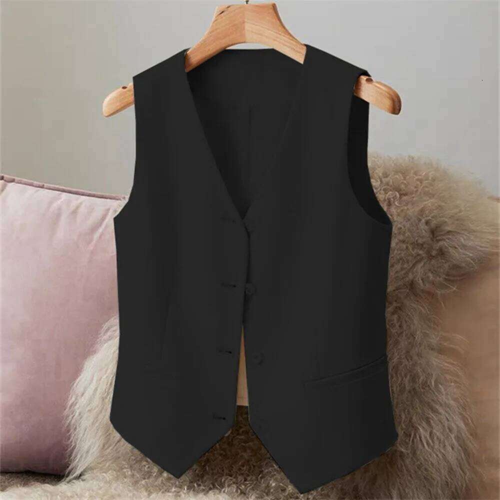 Elegant Fashion Clothes Autumn Cute Spring Vest for Women Clothing Casual Streetwear Coats Vintage Jackets Haruku Blazers