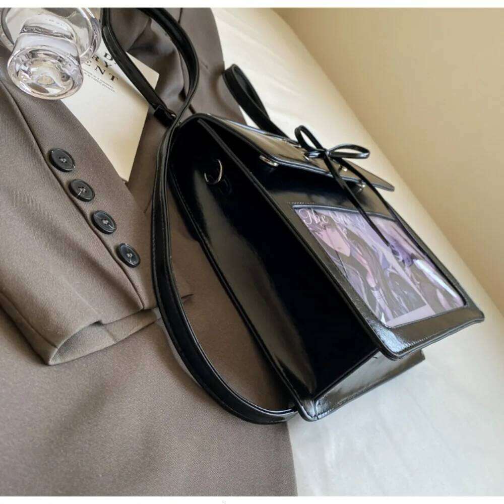 Designer bag Japanese Style Transparent Pocket Ita Backpack Sier Sweet School Haruku Large Capacity Crossbody Bags Student