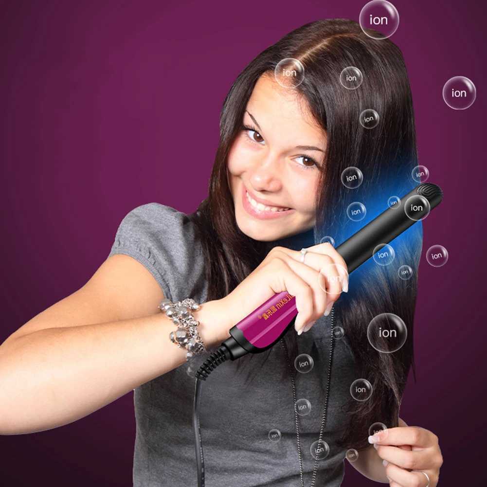 Straight Curly Hair Dual-Use Bangs Splint Household Ironing Hair StraightenerXJ250621