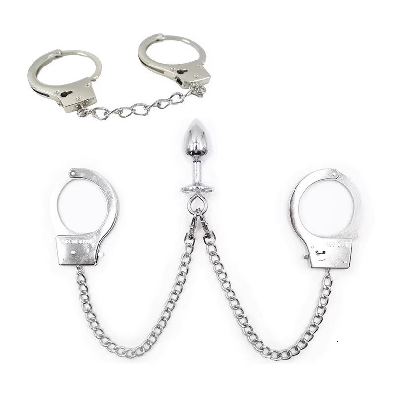 SM Anal Glass Bead Crystal Plug Couple Adult Masturbation Sex Toy