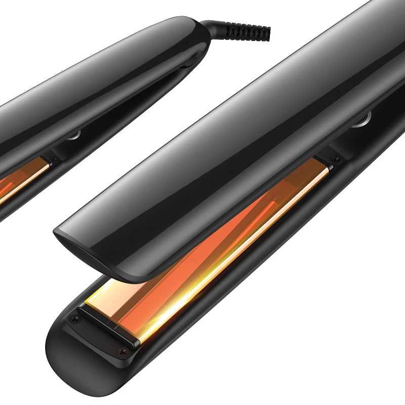 2-in-1 Ceramic Hair Straightener High Quality Flat Clip Professional Curling Iron Hair Straightener Styling ToolXJ250621