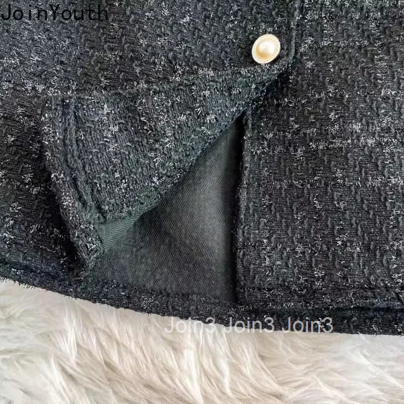 Dresses Outfits Korean Vintage Two Piece Sets Womens Clothes Bandage Bow Long Sleeve Shirt Woolen Sleeveless Plaid Dress Suit