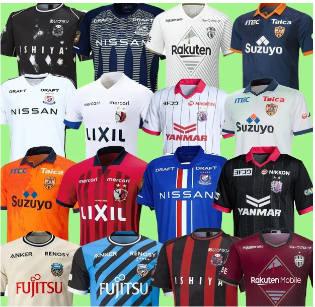NEW J1 Soccer Jerseys Tokyo Cerezo Osaka Kashima Antlers F. Marinos Yokohama Vissel Shimizu Kawasaki Frontale Osaka Gamba Hokkaido Consadole Sapporo Shirts calcio