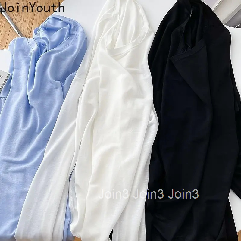 Oversized Tshirts Shirts for Women O-neck Long Sleeve Bandage Thin Tees Hollow Out Backless Casual Sexy T Shirts Irregular Tops