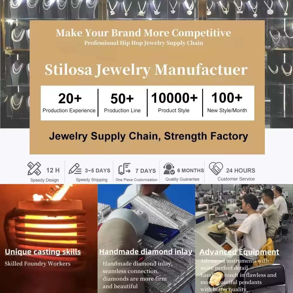 Factory Price Custom S925 Silver Solid Gold Grillz Iced Out VVS Moissanite Diamond Grillz for Teeth