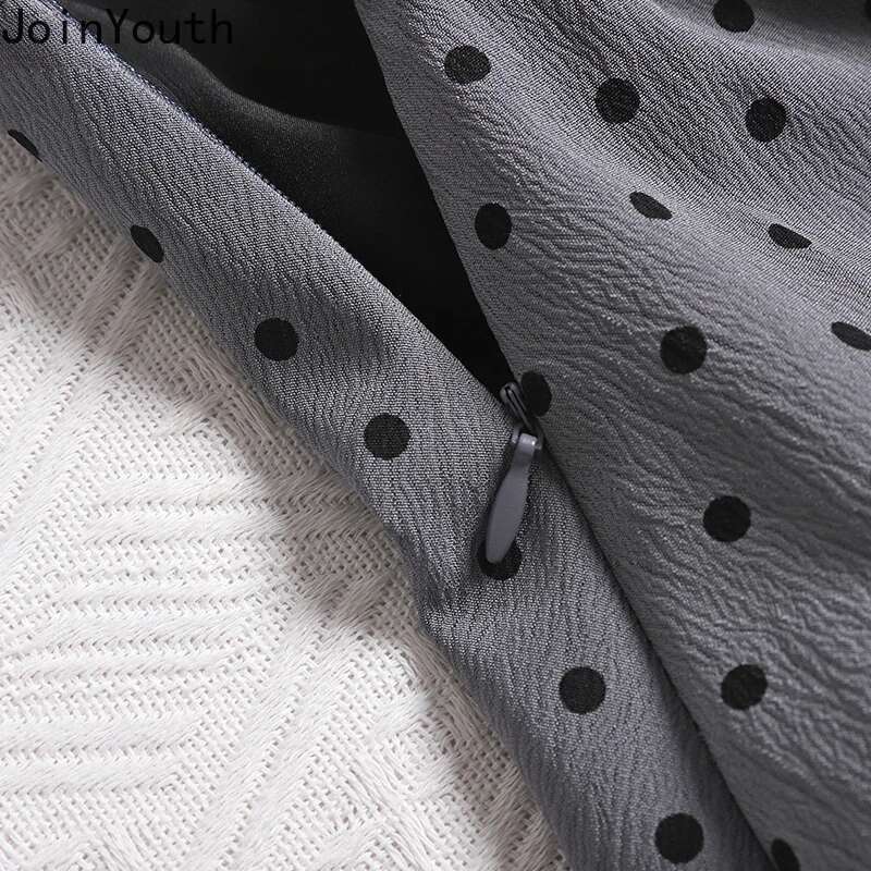 Polka Dot Skirt for Women 2025 Faldas Mujer De Moda Vintage Sweet Jupe Fashion Sweet Korean Saia A-line Summer Mini Skirts 7p454