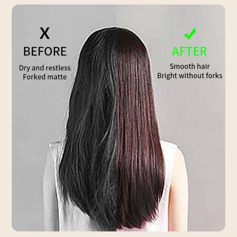 New Portable USB Charge Straightening LED Electric Brushes Cordless Hair Straightener Brush Negative Ions Hot Comb