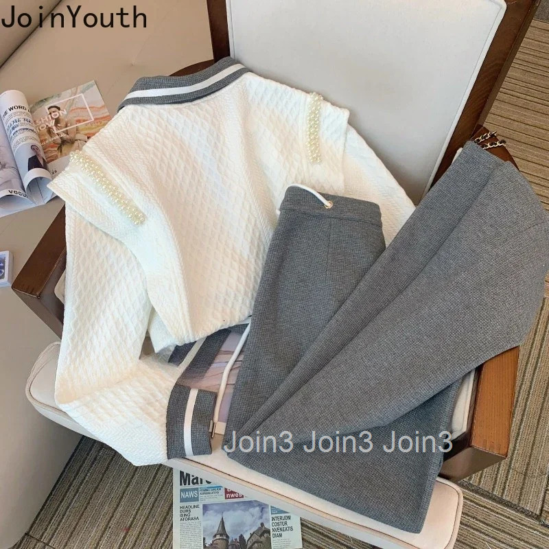 Fashion 2 Piece Set Women Clothing Preppy Style Bow Sweet Hoodies High Waist Wide Leg Pants Outfits Korean Sweatpants Y2k Suit