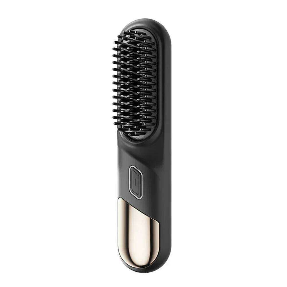 Wireless Mini Curler Straighteners Dryer Straightening Brush Hair Styling Appliances Hot Comb Straightener