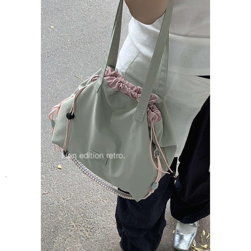 Casual Simple Canvas for Women Summer 2024 New Korean Style designer bag Tote Versatile Large Capacity Shoulder Bag