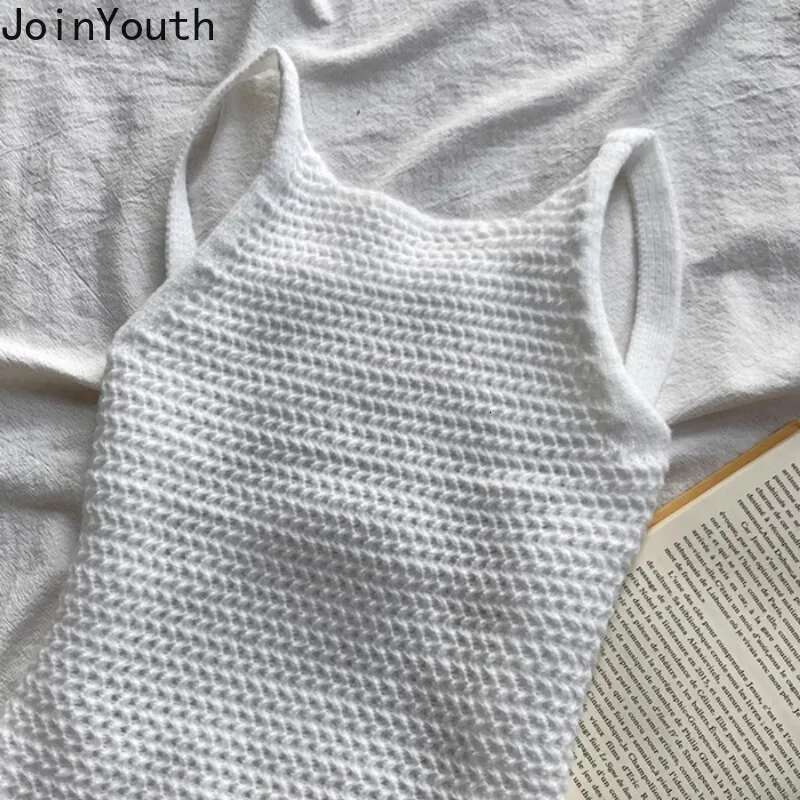 Sexy Summer Dresses for Women Knitted White Robe Femme 2025 Vestidos De Mujer Sleeveless Backless Slim Fit Bodycon Mini Dress