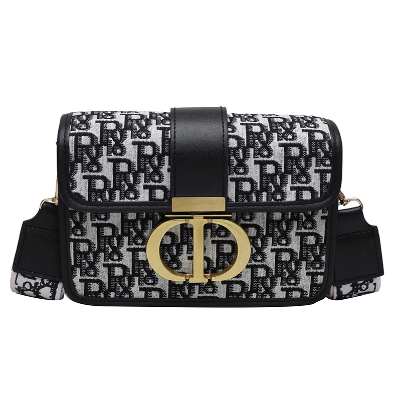 Free shipping 2025 designer Shoulder Bags for womans ladies flap lady fashion handbag womenWide shoulder strap small square bag crossbody Underarm mes